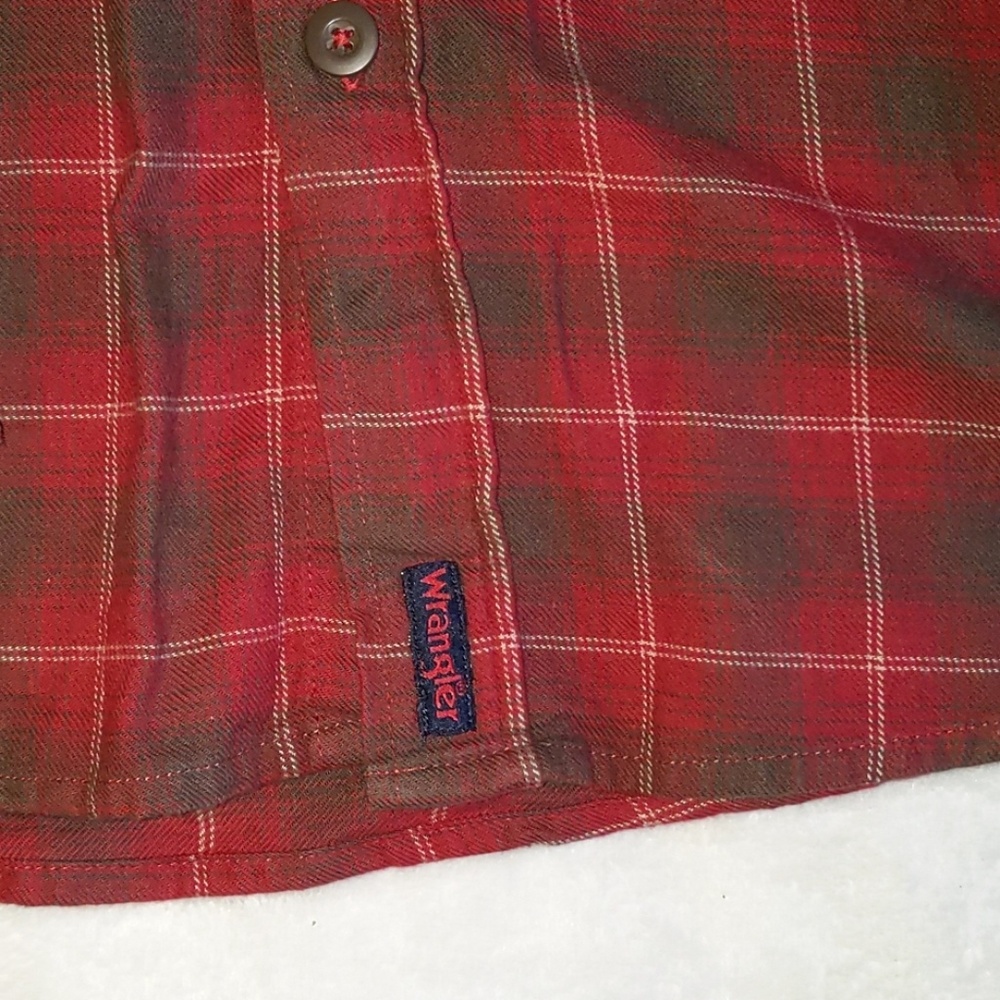 Wrangler plaid shirt - Picture 3 of 4